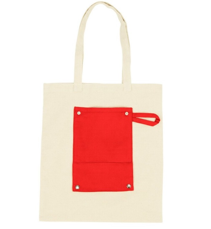 Cotton foldable shopping bag